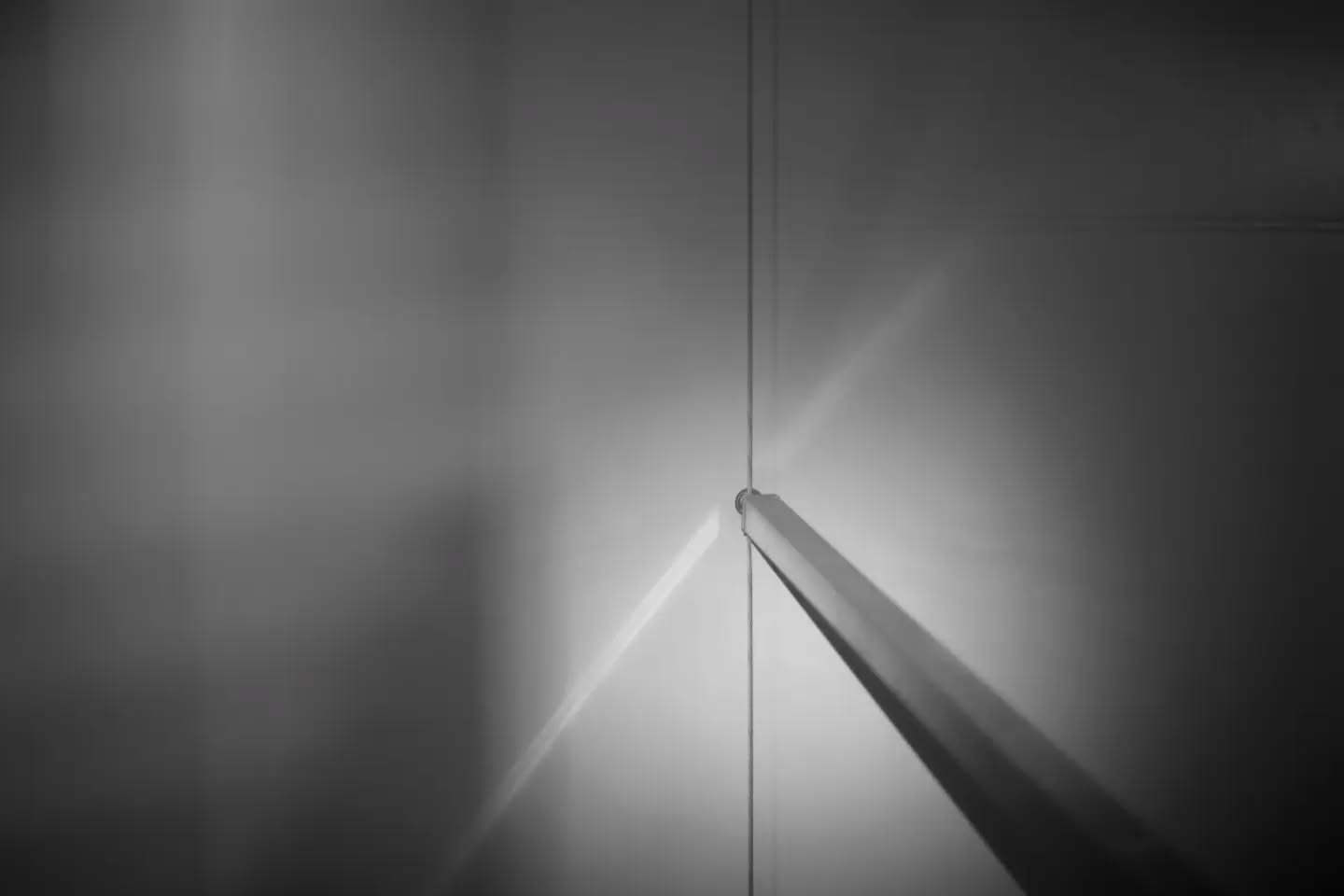Black-and-white photograph, likely a moody landscape or portrait evoking a sense of the sublime.